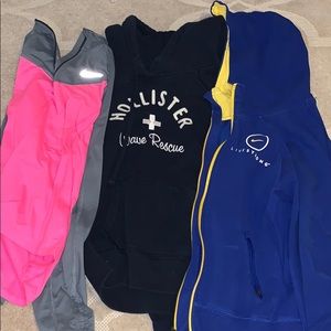 Nike and hollister bundle